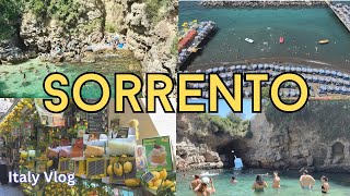 4K ITALY VLOGS  Explore Sorrento with us  Travel Diaries [upl. by Murray]