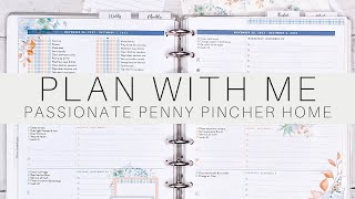 Plan With Me  Passionate Penny Pincher Home Planner  November 2023 [upl. by Konopka]