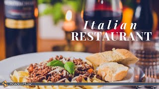 Italian Restaurant  Italian Music [upl. by Adoree]