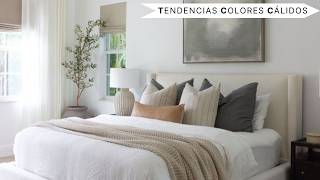 TENDENCIAS COLORES CÁLIDOS IDEAS DE DECORACIÓN COLORES CÁLIDOS Design Trends IDEAS WITH WARM COLORS [upl. by Latt]