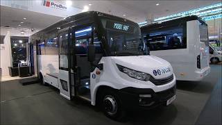 PROBUS MOBI HNF IVECO DAILY INDCAR 70C18 MIDI BUS WALKAROUND AND INTERIOR [upl. by Ramos]