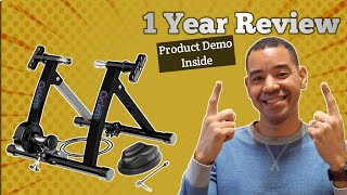 Ride Indoors Magnetic Bike Trainer Stand Review  8 Levels Resistance amp Noise Reduction [upl. by Leslee]