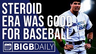 STEROID ERA In The MLB Served Its Purpose  Big B Daily mlb steroids baseball barrybonds [upl. by Richma]