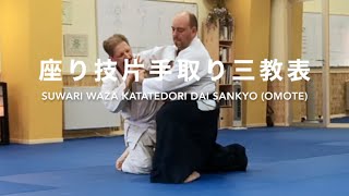 Suwari waza katatedori DAI SANKYO omote  Marco Rubatto [upl. by Qooraf]