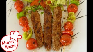 Rezept Adana Kebap  Ahmet Kocht  türkisch kochen  Folge 41 [upl. by Deehan]