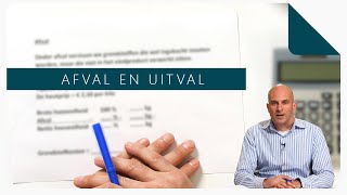 Kostprijs berekenen met afval en uitval [upl. by Greene]