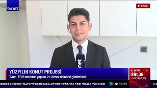 TOKİ 21 ÖRNEK DAİRE  YÜZYILIN KONUT PROJESİ [upl. by Farant18]