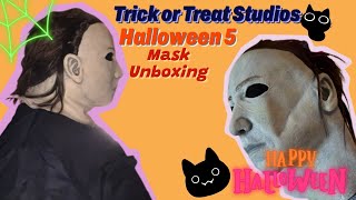 TRICK OR TREAT STUDIOS HALLOWEEN 5 Michael Myers Mask Unboxing [upl. by Neile]