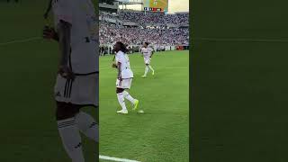 Moise Kean hit the griddy after scoring on Real Madrid 🕺 via juventusfcX shorts [upl. by Gonick]