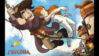 Deponia Soundtrack 1 Huzzah Hes off now goodbye [upl. by Akilaz116]