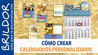 Cómo hacer CALENDARIOS PERSONALIZADOS FÁCILMENTE [upl. by Olrak]