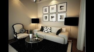 Ideas para decorar una sala pequeña I Parte  Como decorar  Tips [upl. by Lebam]