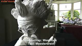 Maquette voorstelling Bloemencorso Loenhout 2024 [upl. by Airahs909]