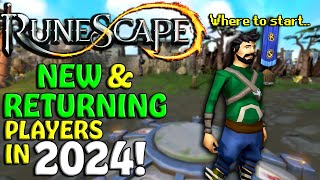 BEST Tips For NEW amp RETURNING Players  RuneScape 3 2024 [upl. by Nerual]