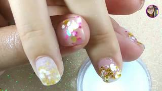 😍 Encapsulado de uñas naturales con Dip system  Uñas sin monomero [upl. by Critchfield]