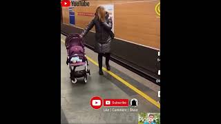 Ladies Lost Child train children humanity usa girl viralvideo ytshorts shorts love edit [upl. by Verge]