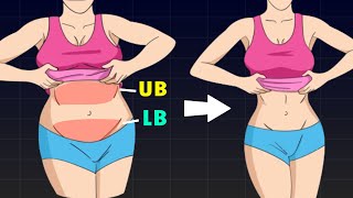 Lose Upper amp Lower Belly Fat In 15 Days  Shrink Your Waist Workout [upl. by Burgwell]