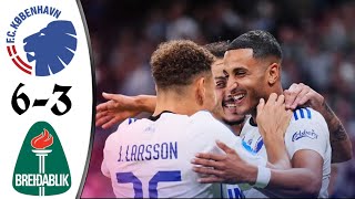 FC København vs Breidablik 63 Highlights  Champions League 20232024  FC Köbenhavn  Breiðablik [upl. by Ahlgren]