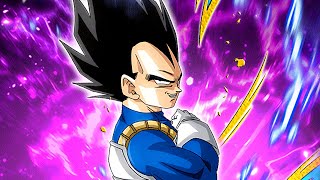 Dragon Ball Z Dokkan Battle  TEQ Vegeta Active Skill OST Extended [upl. by Ahsilra]