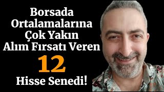 Borsada Alım Fırsatı Veren Ortalamalarına Çok Yakın Hisse Senetleri [upl. by Anirac]