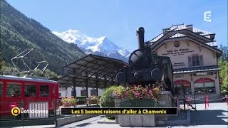 Les 5 bonnes raisons daller à Chamonix [upl. by Varin660]