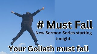 Your Goliath Must Fall  Sunday Evening Service w Ps Riaan Botha [upl. by Eiten]