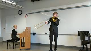 Variations on the Carnival of Venice 1st Place Trombone Solo Performed by Tynan McGee [upl. by Finstad682]