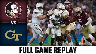 Florida State Seminoles vs Georgia Tech Yellow Jackets Full Game Replay  2024 ACC Football [upl. by Celestina]