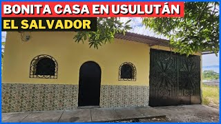 BONITA CASA EN VENTA EN USULUTÁN EL SALVADOR [upl. by Muryh]