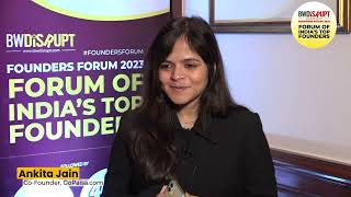 Ankita Jain GoPaisa  BW Disrupt Founders Forum 2023 [upl. by Laverna489]