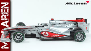 2010 McLaren Mercedes MP425  Jenson Button Revell 124 scale model [upl. by Warrin]