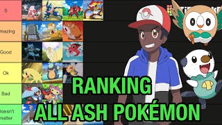 Ranking All of Ash’s Pokémon from Worst to Best [upl. by Alger527]