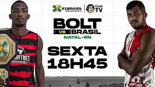 ASSISTA AO X1 BRAZIL BOLT VS BRASIL AO VIVO E COM IMAGENS NO YOUTUBE DA CAZÉTV [upl. by Olia]