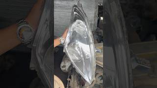 Swift Dzire  Yellowish headlights removing  headlight restoration automobile shorts fyp [upl. by Peednama]