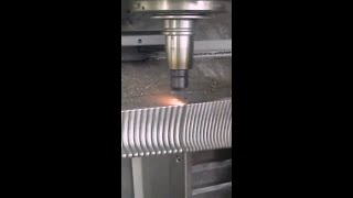 CNC Machining an Inconel Turbine Blade [upl. by Elleinahc]