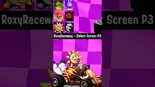 Roxy Raceway Character Select Part3 shorts roxy karting [upl. by Klein]