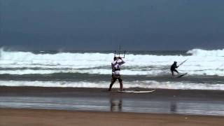 Kitesurfing Myoli Beach Sedgefield [upl. by Rinaldo402]