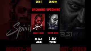 Spirit 🆚 Dragon Movie Sankranti 2026 Clash 👿👿🔥💥shirts shorts Prabhasntr31spirittrending viral [upl. by Burroughs49]