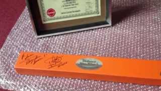 Flitwick Wand Autographed By Warwick Davis  Harry Potter [upl. by Naesar]