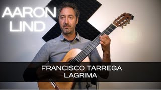 Lagrima by Francisco Tarrega on a 2020 Wolfgang Jellinghaus Torres 77 [upl. by Acisset914]