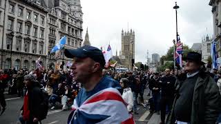 2 Tommy Robinson Rally Westminster [upl. by Nalliuq242]