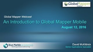 An Introduction to Global Mapper Mobile [upl. by Lydia]