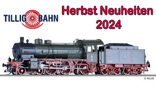 Tillig Herbst Neuheiten 2024  Spur TT und H0 [upl. by Ayeki126]