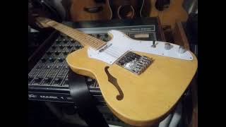 Cozart 12 string telecaster style electric guitarAmbient Guitar MusicRelaxing Guitar Music [upl. by Tavis]