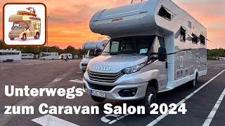 Caravan Salon 2024  Anfahrt 114 [upl. by Adnauqahs]