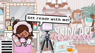 My Preppy Little Sister Is OBSESSED W SKINCARE  with voice  Toca Boca Tiktok Roleplay [upl. by Ancelin]