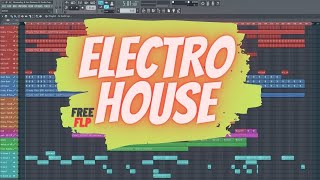 HOW TO MAKE ELECTRO HOUSE FREE FLP  SERUM PRESETS [upl. by Nolyarb]