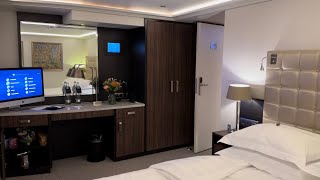 AmaMora Category AB Stateroom 201 AmaWaterways [upl. by Nevah947]