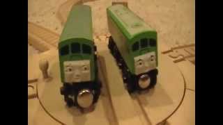 1992 quotGrey Topquot Boco Review  Thomas Wooden Railway Discussion 19 [upl. by Georgi]