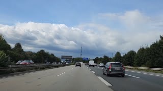 a drive from Frankfurt to Oberursel over Highway A661 via Bad Homburg PLEASE LIKEampSUBSCRIBE [upl. by Martinsen]